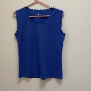 Talbots sleeveless tee